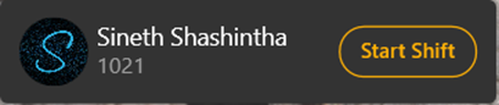 start Shift
